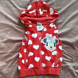 Toddler girl vest